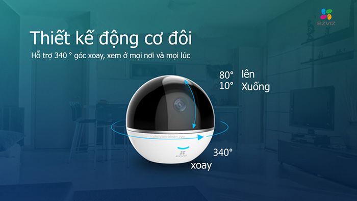 đại lý lắp camera wifi c6t giá rẻ