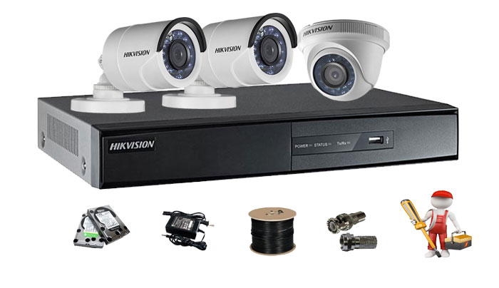 đại lý lắp trọn bộ camera 3 mắt camera hikvision giá rẻ tại quảng ninh